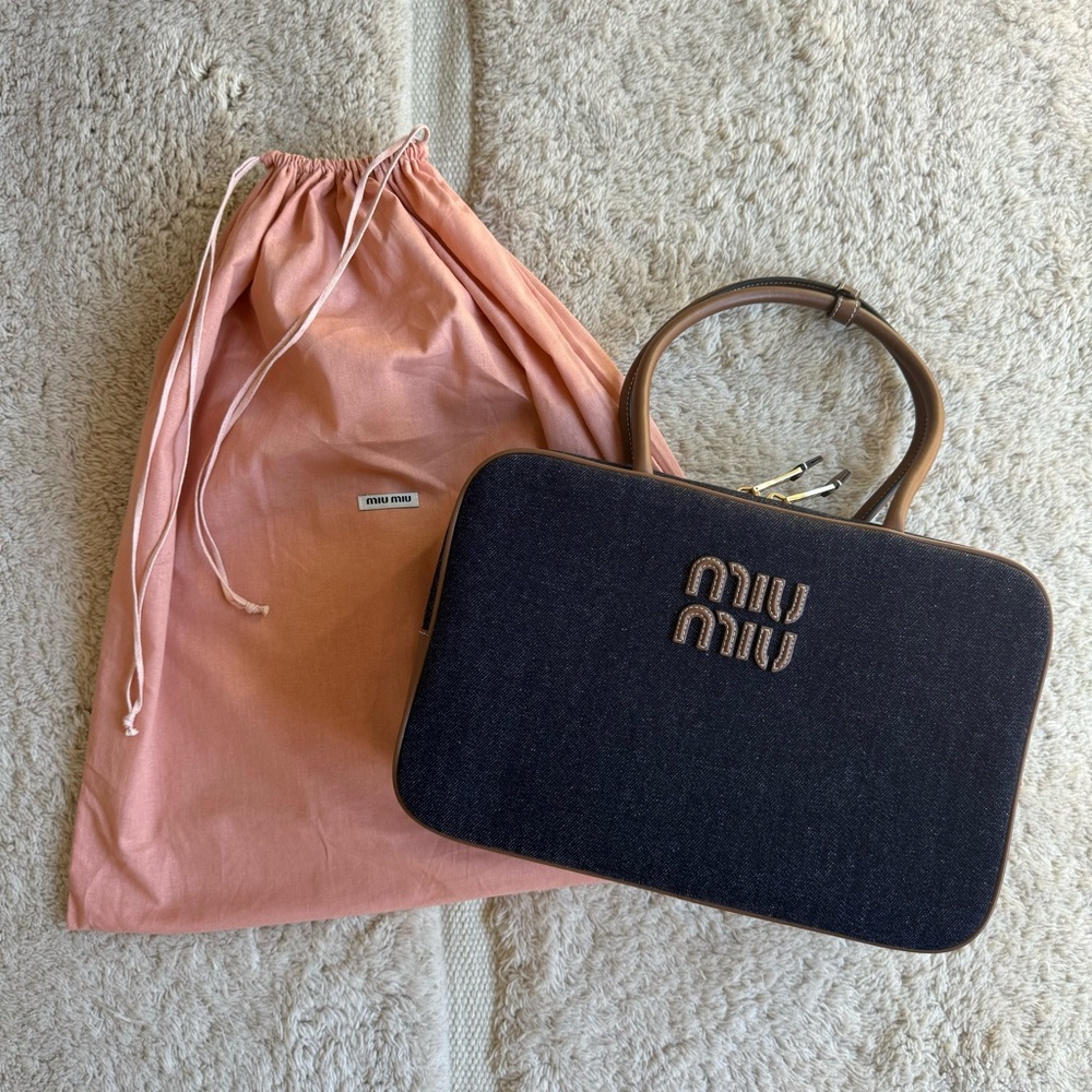 Miu Miu denim beau bag - Picture 7 of 7